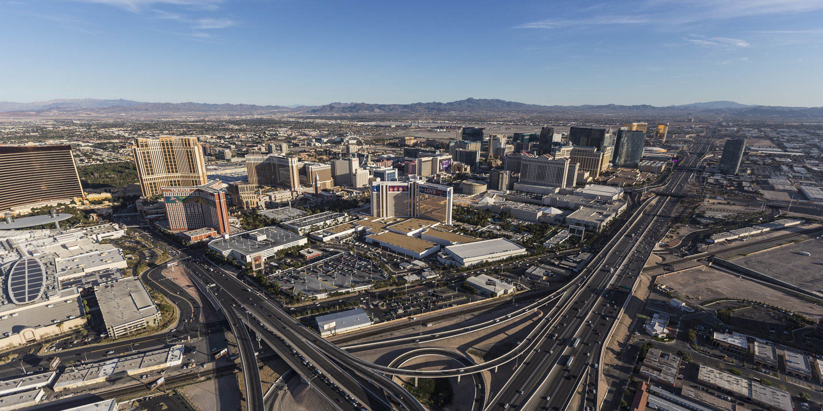Aerial Photograph of Las Vegas